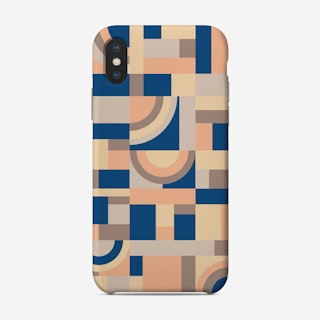 Soft And Blue Blocks Phone Case