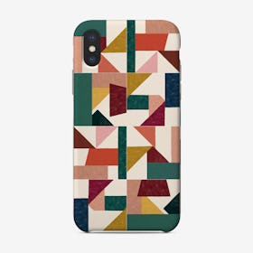 Tangram Wall Tiles 01 Phone Case