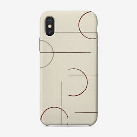 Minimal Rustic Tiles 02 Phone Case