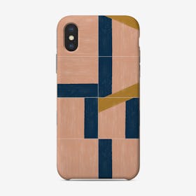 Painted Wall Tiles 02 Phone Case