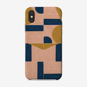 Painted Wall Tiles 01 Phone Case