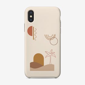 Minimal Dune 03 Phone Case