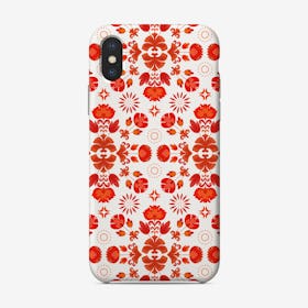 Fiesta Folk Red Phone Case