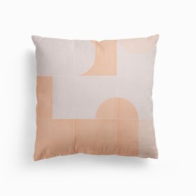 Retro Tiles 6 Canvas Cushion
