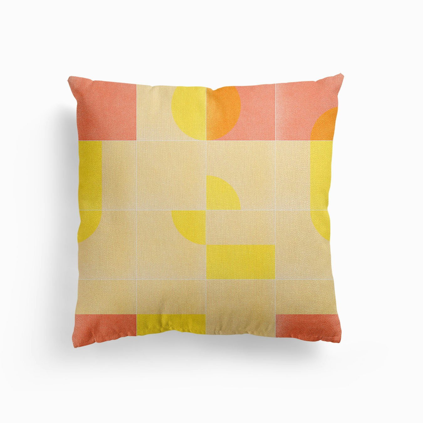 Retro Tiles 1 Canvas Cojín