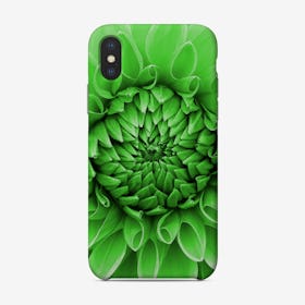 Dahlia Green Phone Case