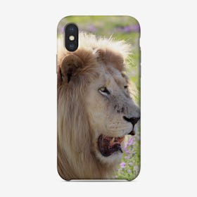 White Lion Male Phone Case