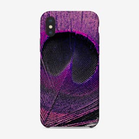 Picock Feather Purple Phone Case