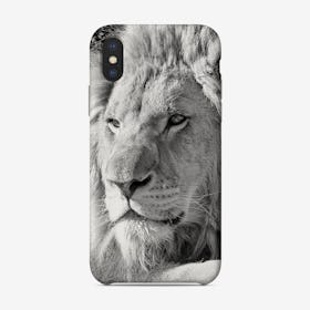 Lion Watching You Phone Case