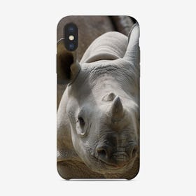 Black Rhino Baby Phone Case