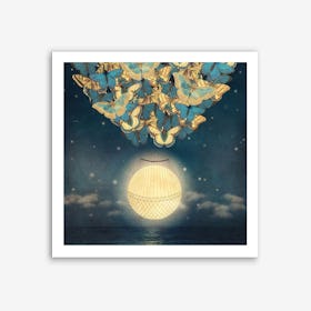 Moon Rising Art Print