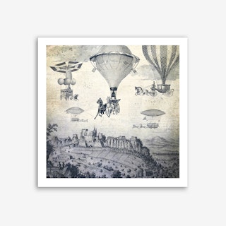 Carrilloons over the City Art Print