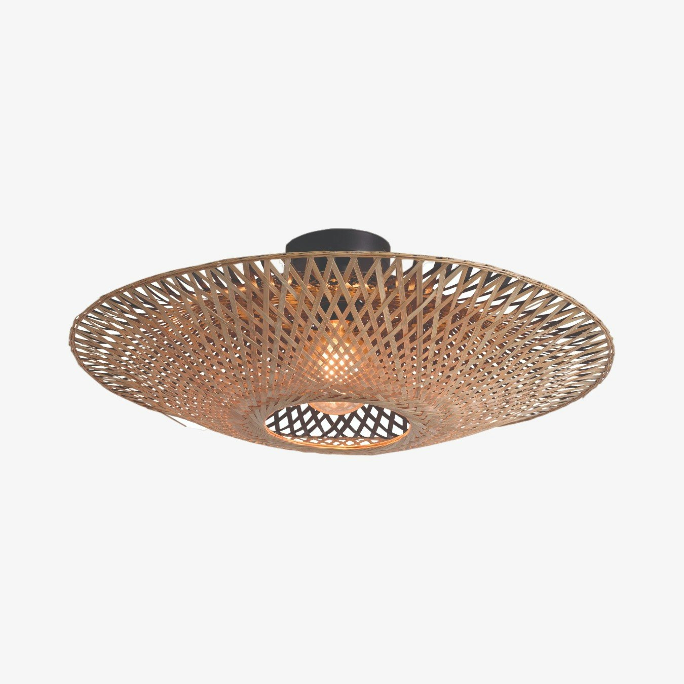 Kalimantan Ceiling Lamp - Black / Natural