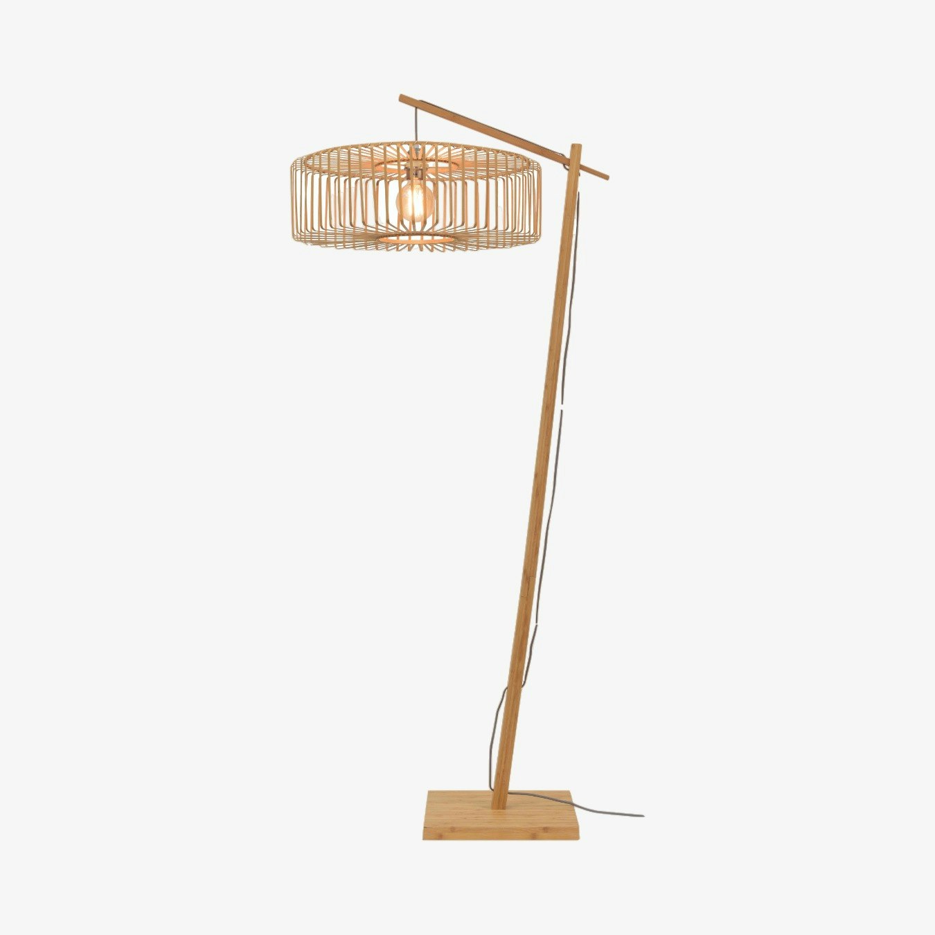 Bromo Floor Lamp - Natural - Bamboo