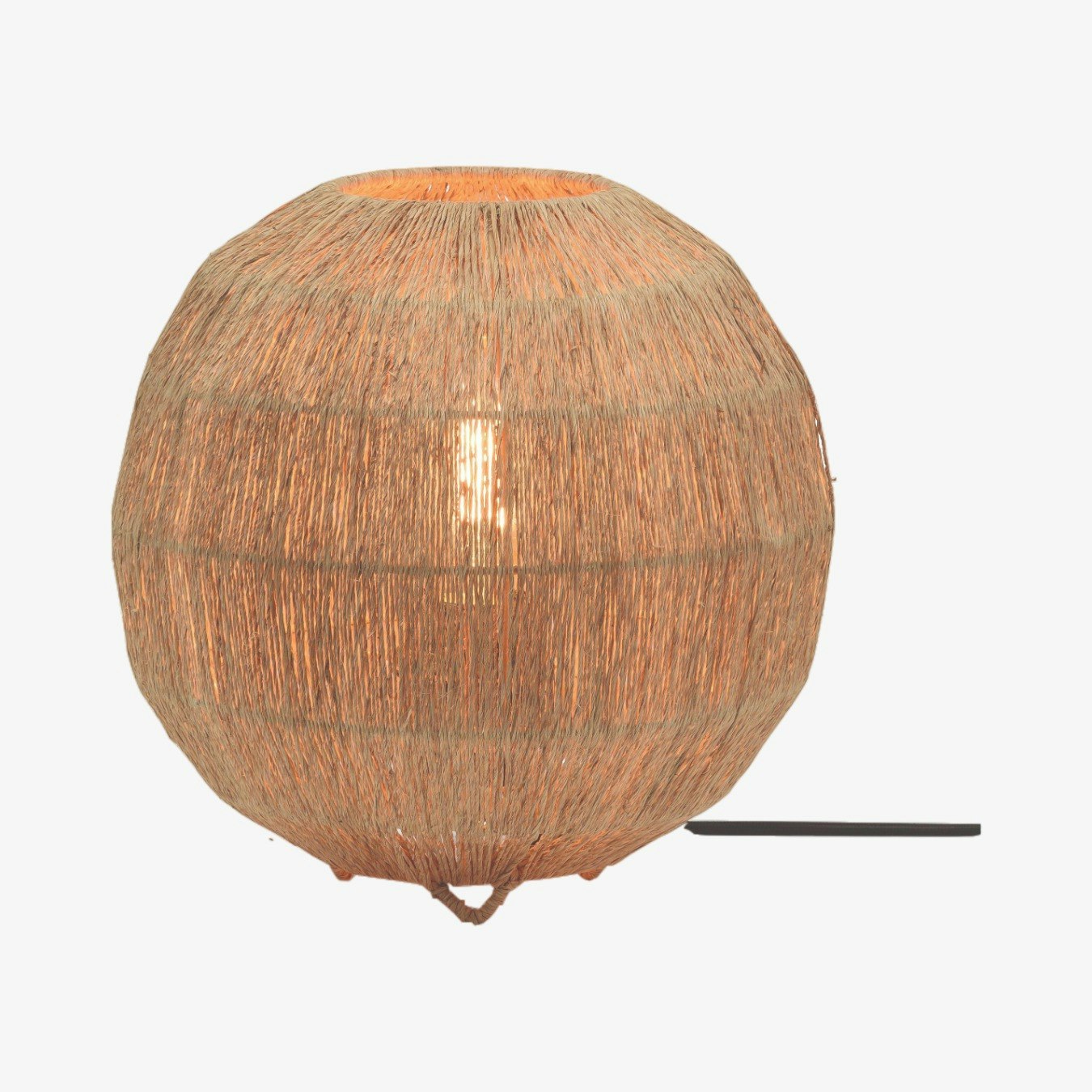 Iguazu Globe Table Lamp - Natural - Jute