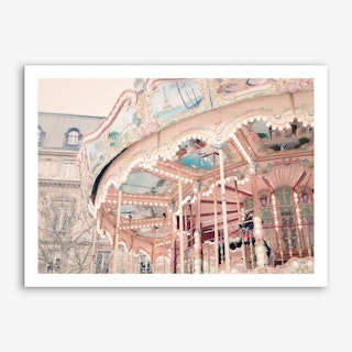 Paris Carousel Art Print