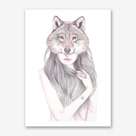 Wolfheart Art Print