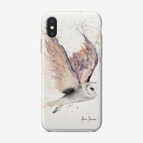 Heart Winged Owl Phone Case