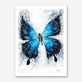 The Butterfly Tattoo Art Print