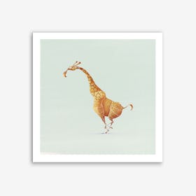 Giraffe Art Print I