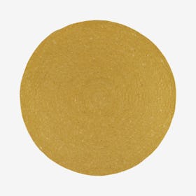 Neethu Round Rug - Mango