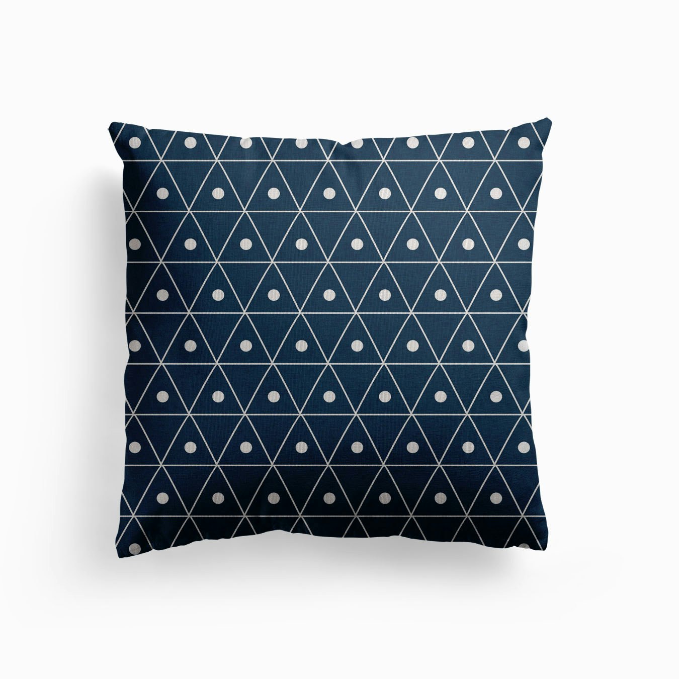 Harmony Blue Canvas Cuscino