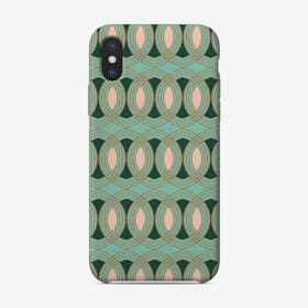 Celtic Ogee Forest   Phone Case