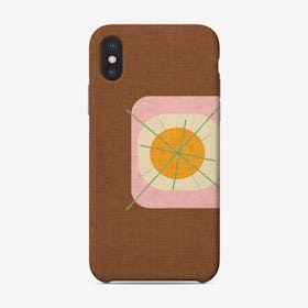 Flower Egg Brown   Phone Case