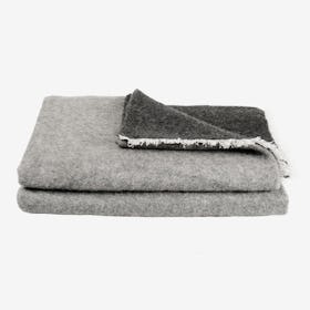 UPP&NED / Grey & Anthracite Blanket