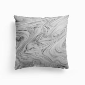 Black White Marble Cushion