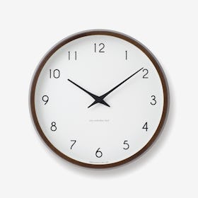 CAMPAGNE Wall Clock / Brown