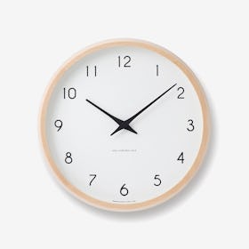 CAMPAGNE Wall Clock / Natural