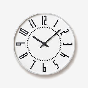 EKI Wall Clock / White