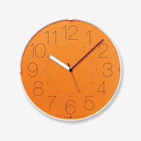 CARA Wall Clock / Orange