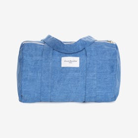 Ballu Duffle Bag in Stone Washed Denim