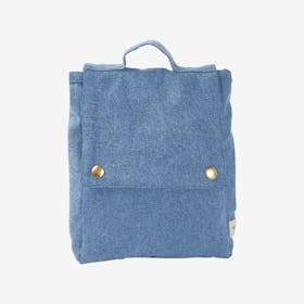 Minimes Toddler Backpack in Stone Washed Denim