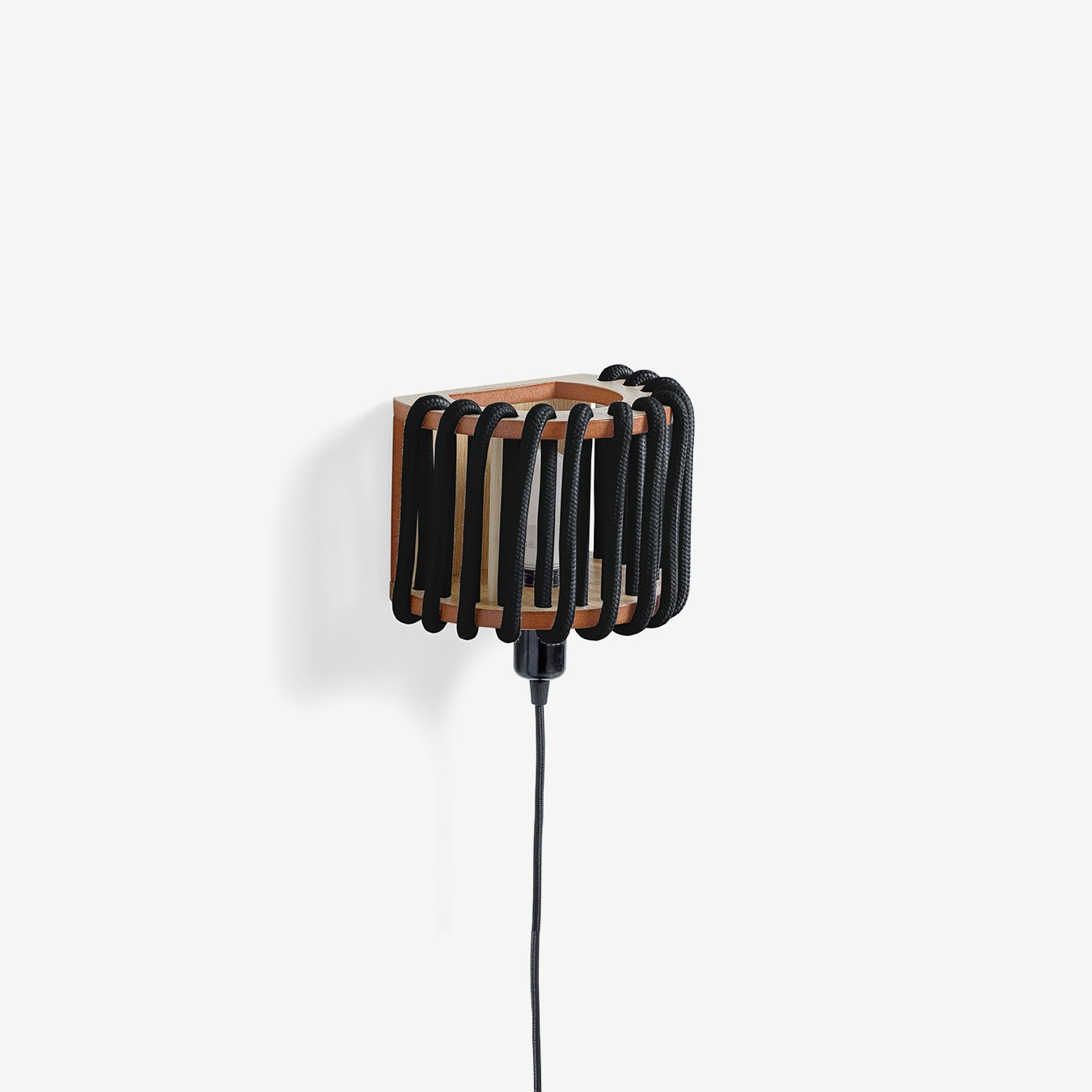 Macaron Wall Lamp - Black