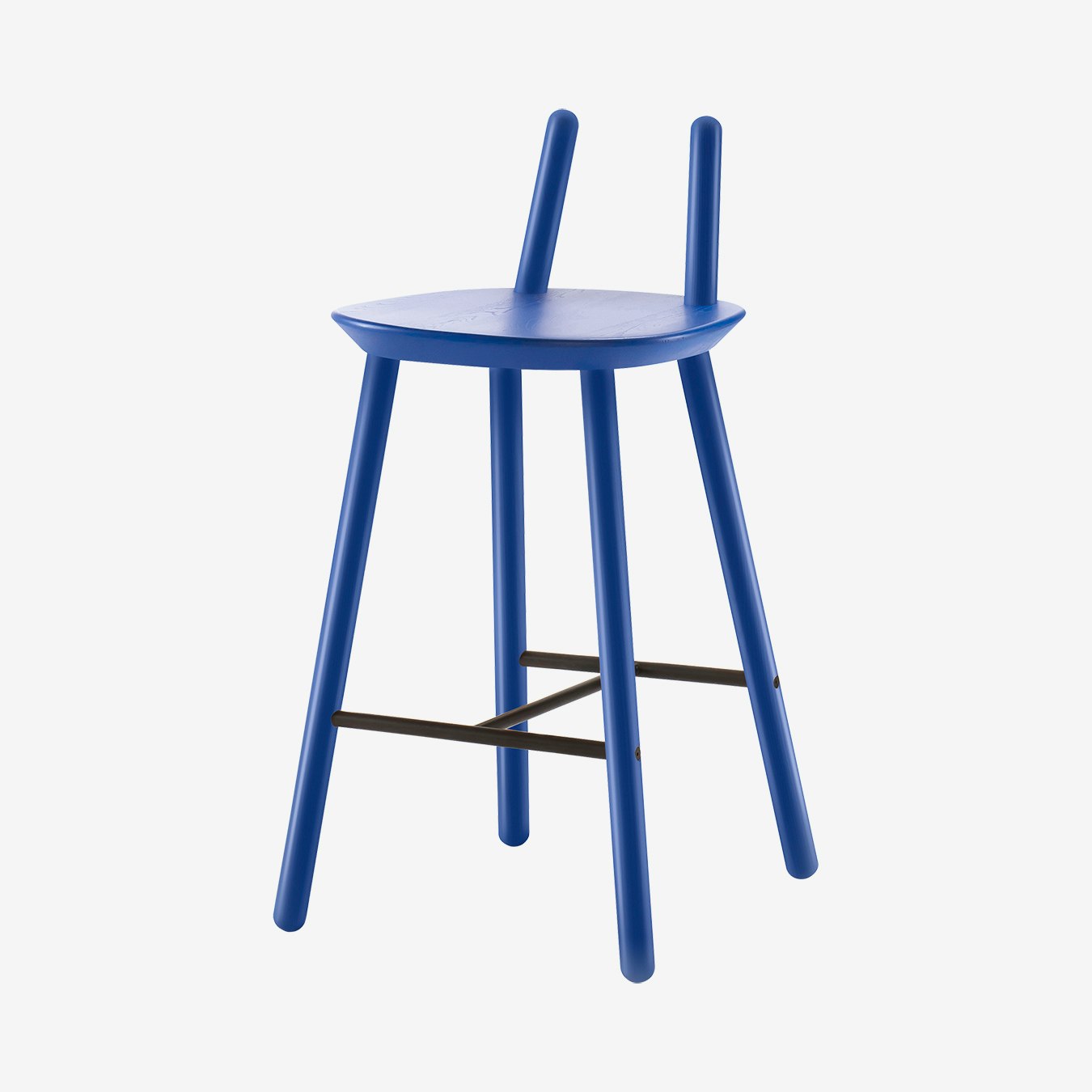Naïve Semi Bar Chair - Blue