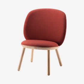 Naïve Low Chair - Cognac - Kvadrat