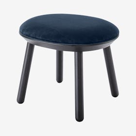 Naïve Ottoman - Blue - Velour