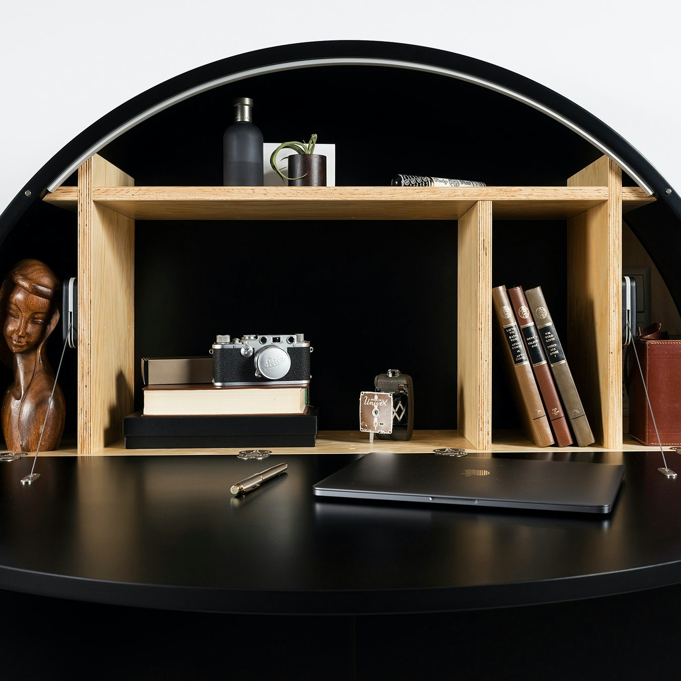 Multifunctional Pill Cabinet - Black