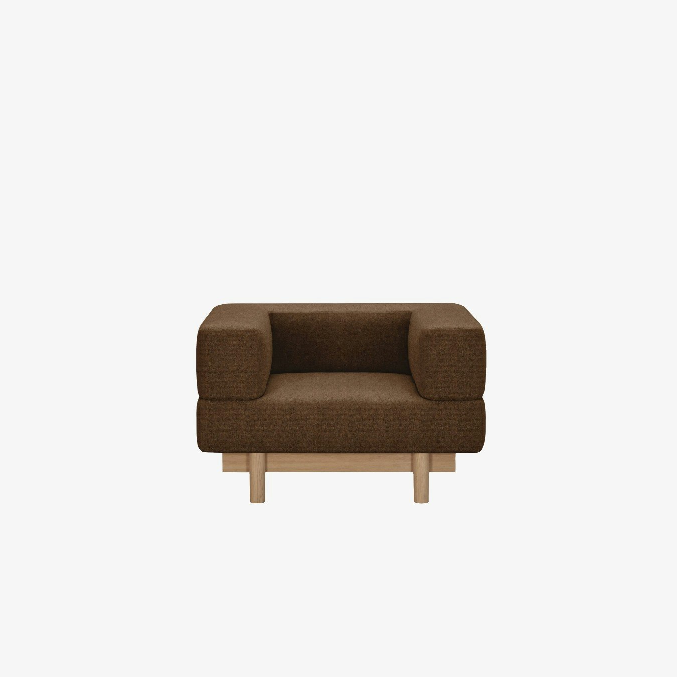 Alchemist Armchair Camira Main Line Flax - Brown