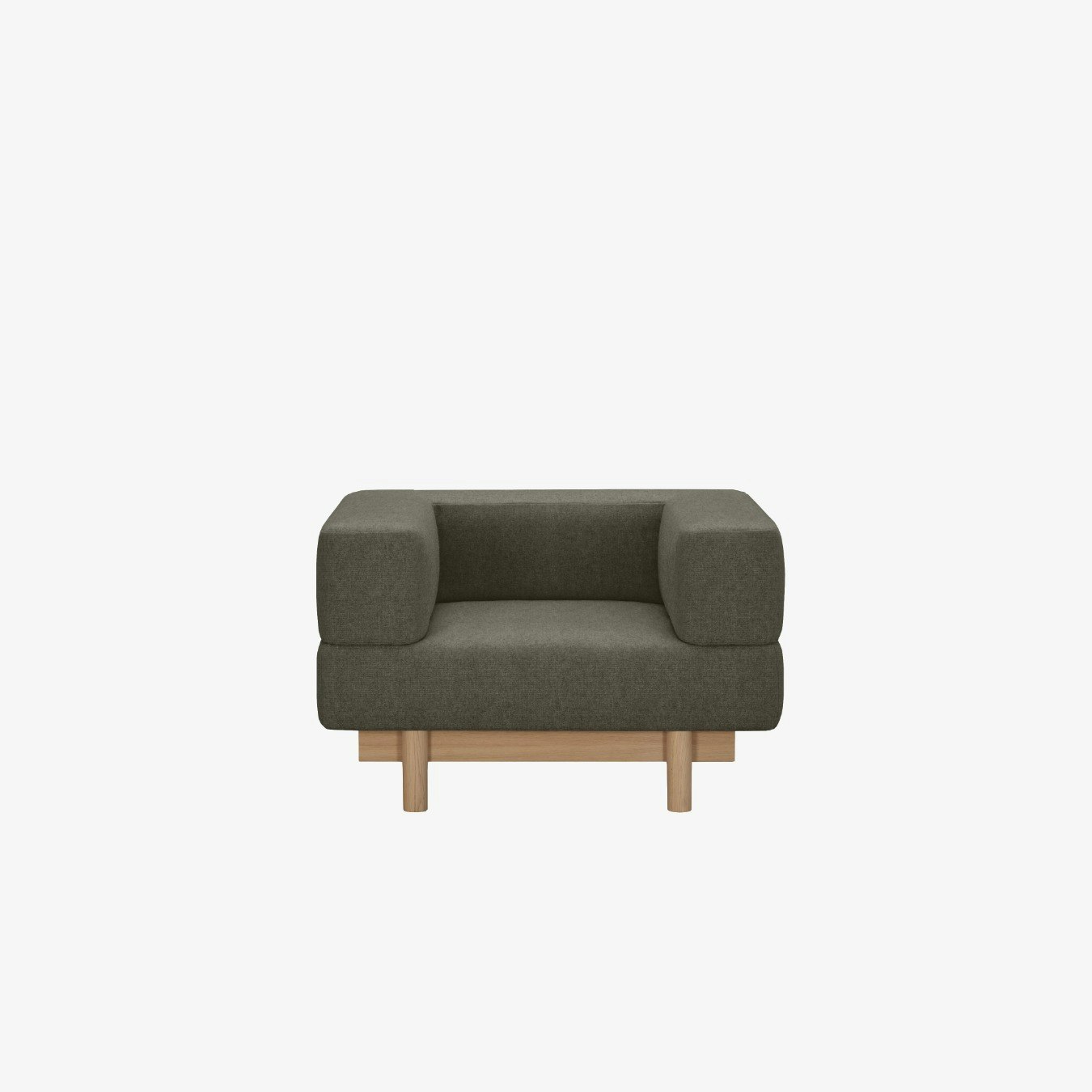 Alchemist Armchair Camira Main Line Flax - Grey