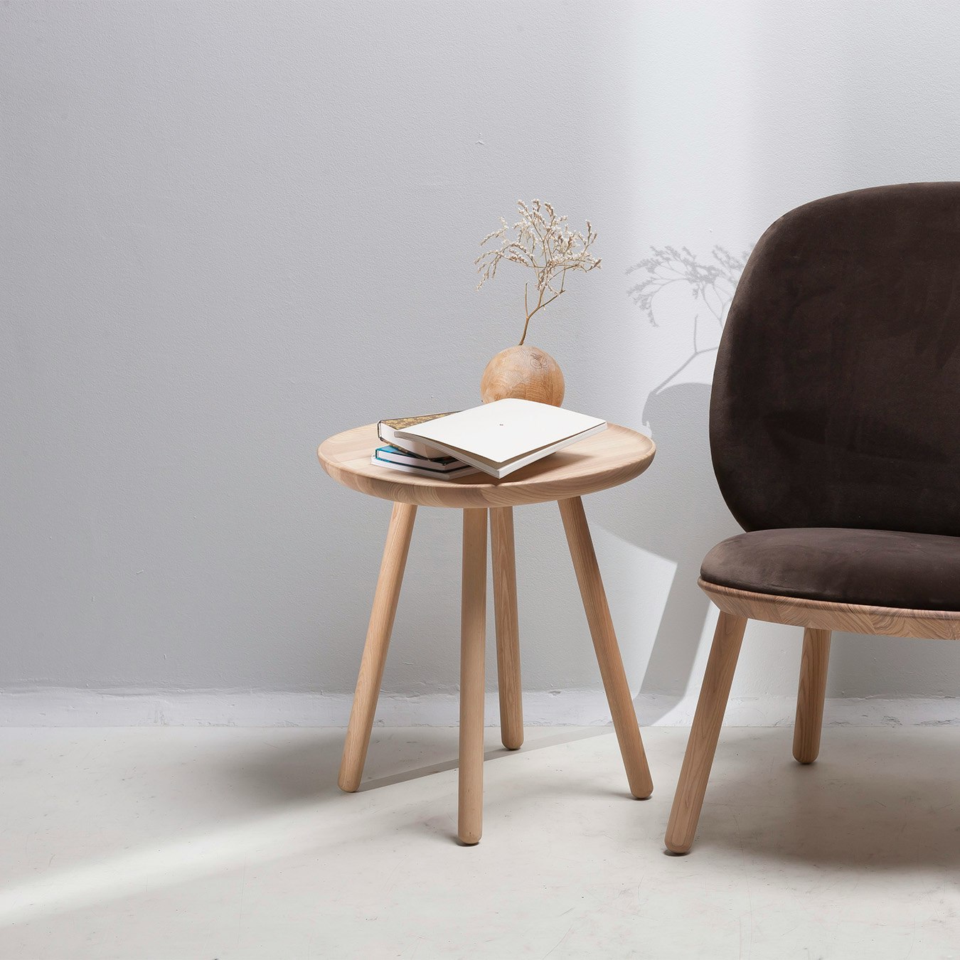 Naïve Side Table - Square - Natural Ash