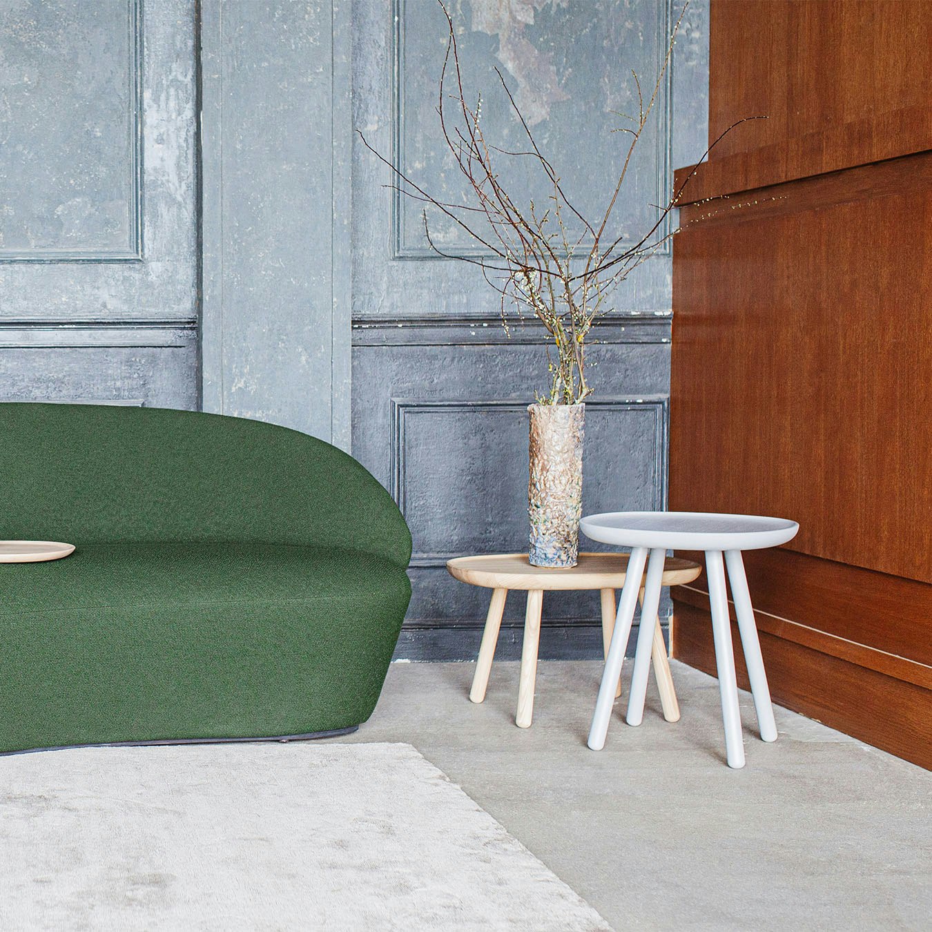 Naïve Side Table - Square - White