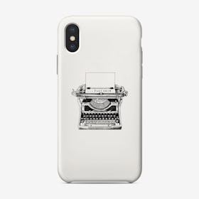 Typewriter Phone Case