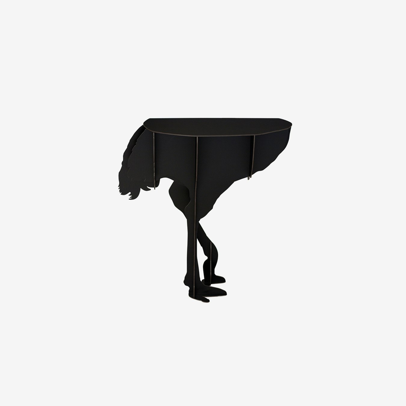 DIVA Ostrich Console - Black by ibride