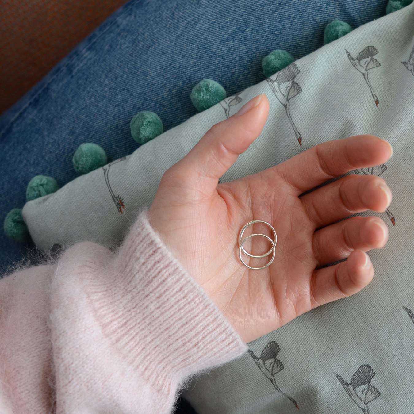 Come Together Stack Rings - Silver by Buff Jewellery