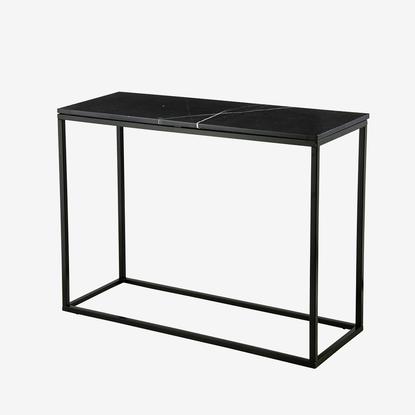 Marble Console Table Black Black By Rge Fy