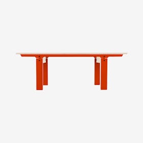 SLIM Bench 04 in Foxy Orange